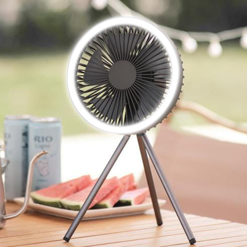 三腳架露營風(fēng)扇