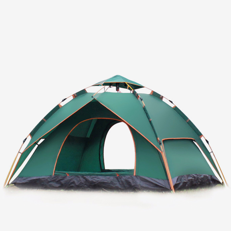 戶外(wài)雙層露營帳篷